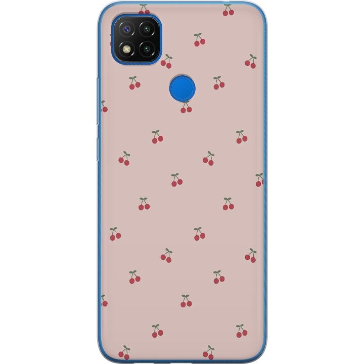 Mobile case for Xiaomi Redmi 9C NFC with Cherry design in the group SMARTPHONE & TABLETS / Phone cases / Xiaomi at TP E-commerce Nordic AB (A65823)