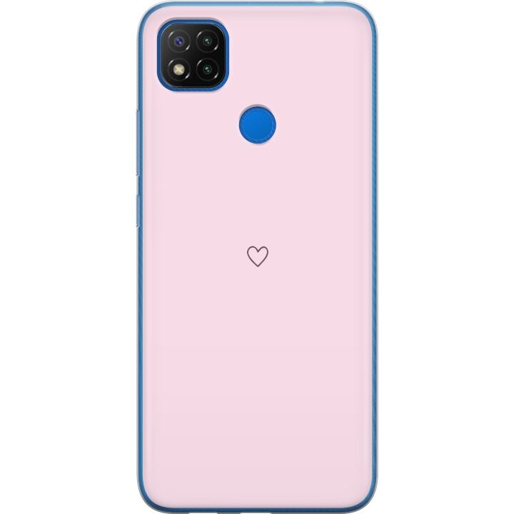 Mobile case for Xiaomi Redmi 9C NFC with Heart design in the group SMARTPHONE & TABLETS / Phone cases / Xiaomi at TP E-commerce Nordic AB (A65835)