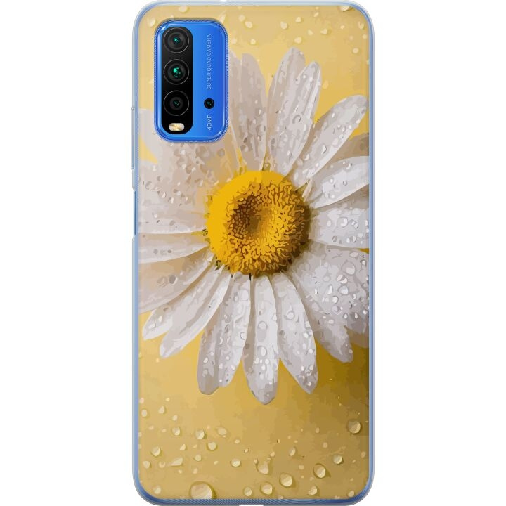 Mobile case for Xiaomi Redmi 9T with Porslinsblomma design in the group SMARTPHONE & TABLETS / Phone cases / Xiaomi at TP E-commerce Nordic AB (A65843)