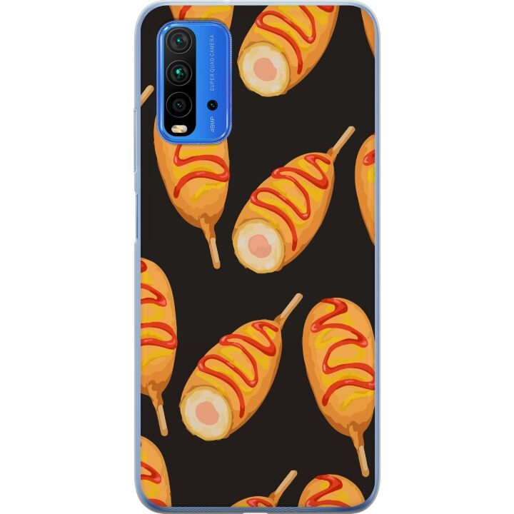 Mobile case for Xiaomi Redmi 9T with Chicken drumstick design in the group SMARTPHONE & TABLETS / Phone cases / Xiaomi at TP E-commerce Nordic AB (A65852)