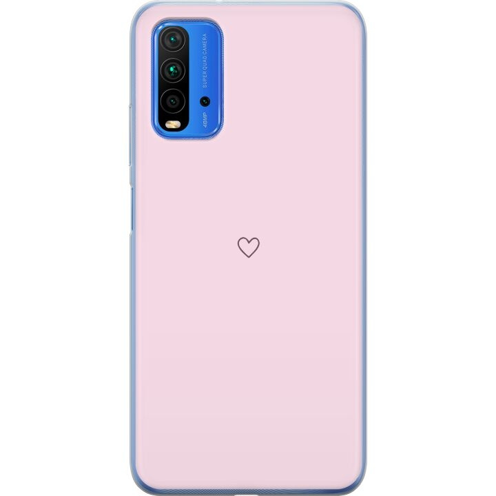 Mobile case for Xiaomi Redmi 9T with Heart design in the group SMARTPHONE & TABLETS / Phone cases / Xiaomi at TP E-commerce Nordic AB (A65862)