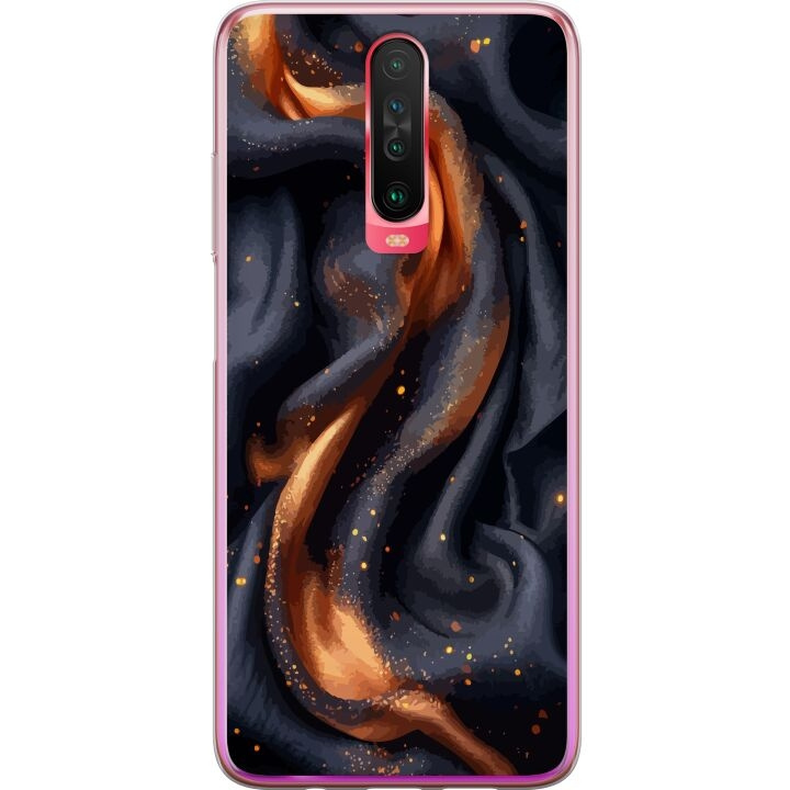 Mobile case for Xiaomi Redmi K30 with Fiery silk design in the group SMARTPHONE & TABLETS / Phone cases / Xiaomi at TP E-commerce Nordic AB (A65871)