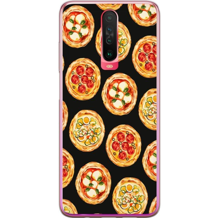 Mobile case for Xiaomi Redmi K30 with Pizza design in the group SMARTPHONE & TABLETS / Phone cases / Xiaomi at TP E-commerce Nordic AB (A65883)