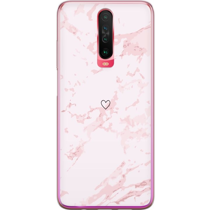 Mobile case for Xiaomi Redmi K30 with Pink Heart design in the group SMARTPHONE & TABLETS / Phone cases / Xiaomi at TP E-commerce Nordic AB (A65893)