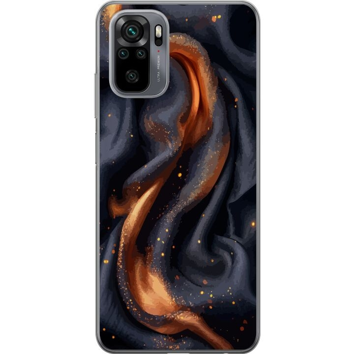 Mobile case for Xiaomi Redmi Note 10 with Fiery silk design in the group SMARTPHONE & TABLETS / Phone cases / Xiaomi at TP E-commerce Nordic AB (A65898)