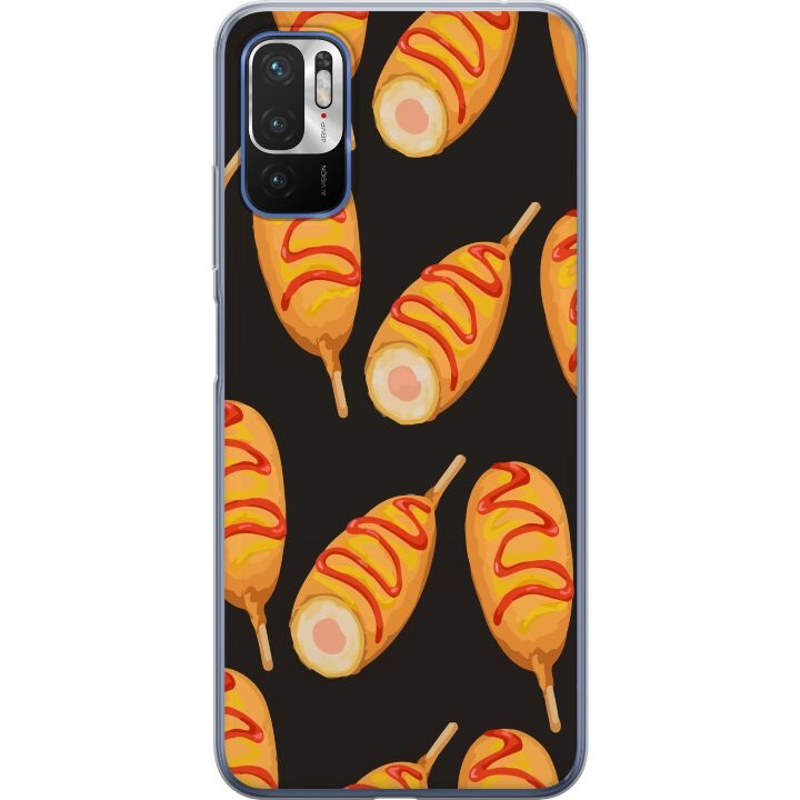 Mobile case for Xiaomi Redmi Note 10 5G with Chicken drumstick design in the group SMARTPHONE & TABLETS / Phone cases / Xiaomi at TP E-commerce Nordic AB (A65933)