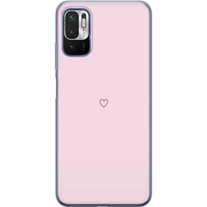 Mobile case for Xiaomi Redmi Note 10 5G with Heart design in the group SMARTPHONE & TABLETS / Phone cases / Xiaomi at TP E-commerce Nordic AB (A65943)