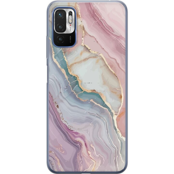 Mobile case for Xiaomi Redmi Note 10 5G with Marble design in the group SMARTPHONE & TABLETS / Phone cases / Xiaomi at TP E-commerce Nordic AB (A65946)