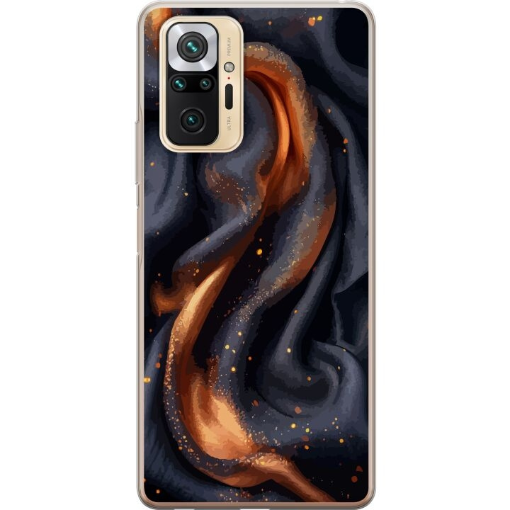 Mobile case for Xiaomi Redmi Note 10 Pro with Fiery silk design in the group SMARTPHONE & TABLETS / Phone cases / Xiaomi at TP E-commerce Nordic AB (A65979)