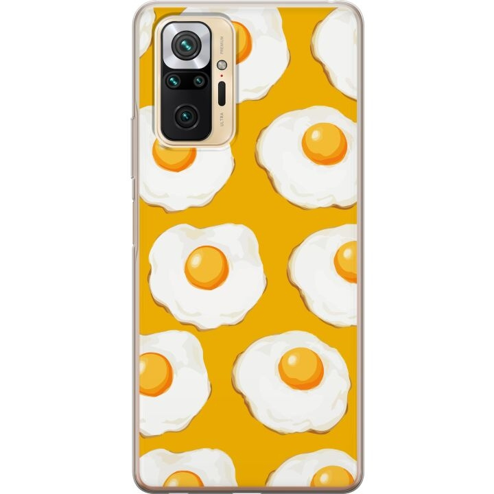 Mobile case for Xiaomi Redmi Note 10 Pro with Fried egg design in the group SMARTPHONE & TABLETS / Phone cases / Xiaomi at TP E-commerce Nordic AB (A65980)