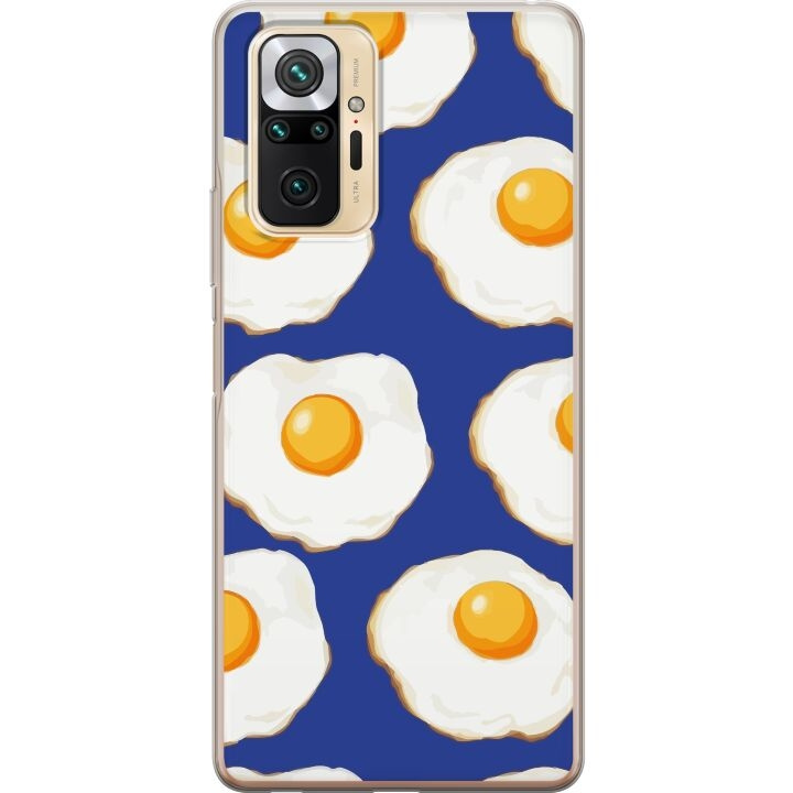 Mobile case for Xiaomi Redmi Note 10 Pro with Fried eggs design in the group SMARTPHONE & TABLETS / Phone cases / Xiaomi at TP E-commerce Nordic AB (A65984)