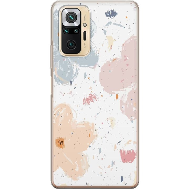 Mobile case for Xiaomi Redmi Note 10 Pro with Flowers design in the group SMARTPHONE & TABLETS / Phone cases / Xiaomi at TP E-commerce Nordic AB (A65990)