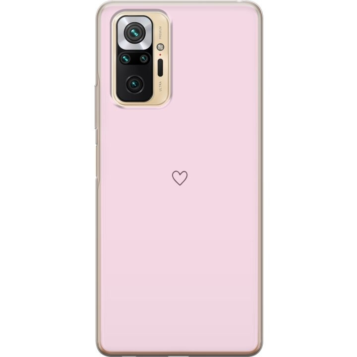 Mobile case for Xiaomi Redmi Note 10 Pro with Heart design in the group SMARTPHONE & TABLETS / Phone cases / Xiaomi at TP E-commerce Nordic AB (A65997)