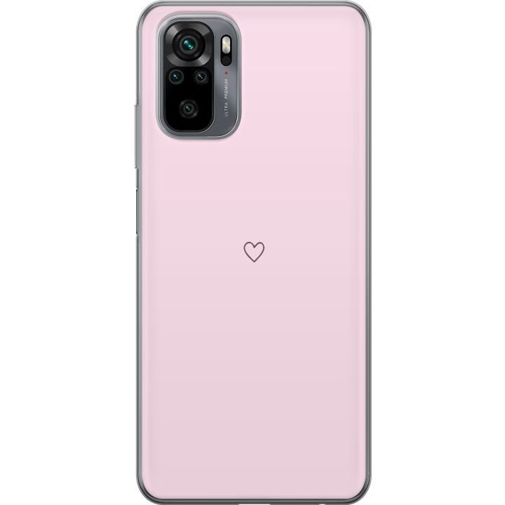 Mobile case for Xiaomi Redmi Note 10S with Heart design in the group SMARTPHONE & TABLETS / Phone cases / Xiaomi at TP E-commerce Nordic AB (A66051)