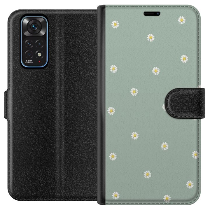 Wallet case for Xiaomi Redmi Note 11 with Priest\'s collars design in the group SMARTPHONE & TABLETS / Phone cases / Xiaomi at TP E-commerce Nordic AB (A66063)