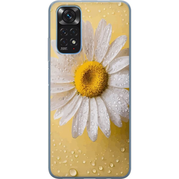 Mobile case for Xiaomi Redmi Note 11 with Porslinsblomma design in the group SMARTPHONE & TABLETS / Phone cases / Xiaomi at TP E-commerce Nordic AB (A66086)