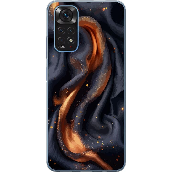 Mobile case for Xiaomi Redmi Note 11 with Fiery silk design in the group SMARTPHONE & TABLETS / Phone cases / Xiaomi at TP E-commerce Nordic AB (A66087)