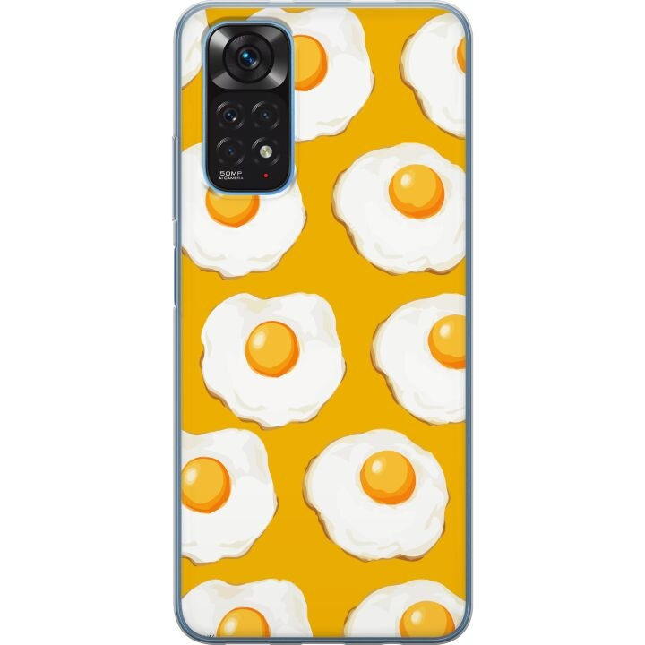 Mobile case for Xiaomi Redmi Note 11 with Fried egg design in the group SMARTPHONE & TABLETS / Phone cases / Xiaomi at TP E-commerce Nordic AB (A66088)