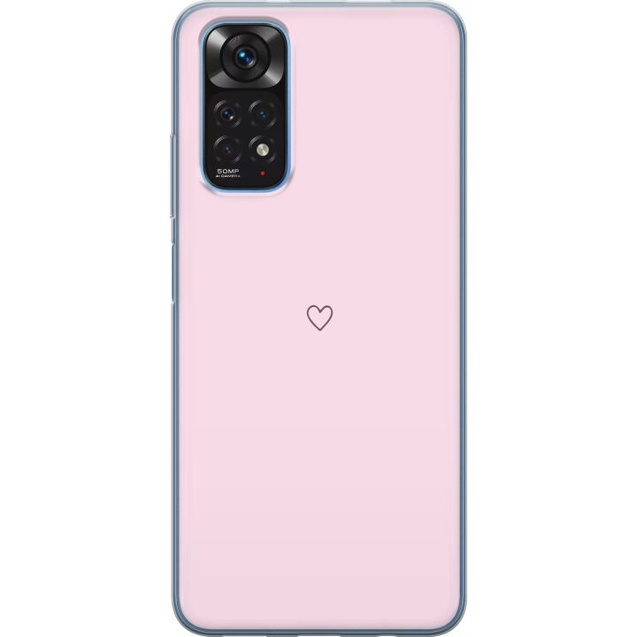 Mobile case for Xiaomi Redmi Note 11 with Heart design in the group SMARTPHONE & TABLETS / Phone cases / Xiaomi at TP E-commerce Nordic AB (A66105)