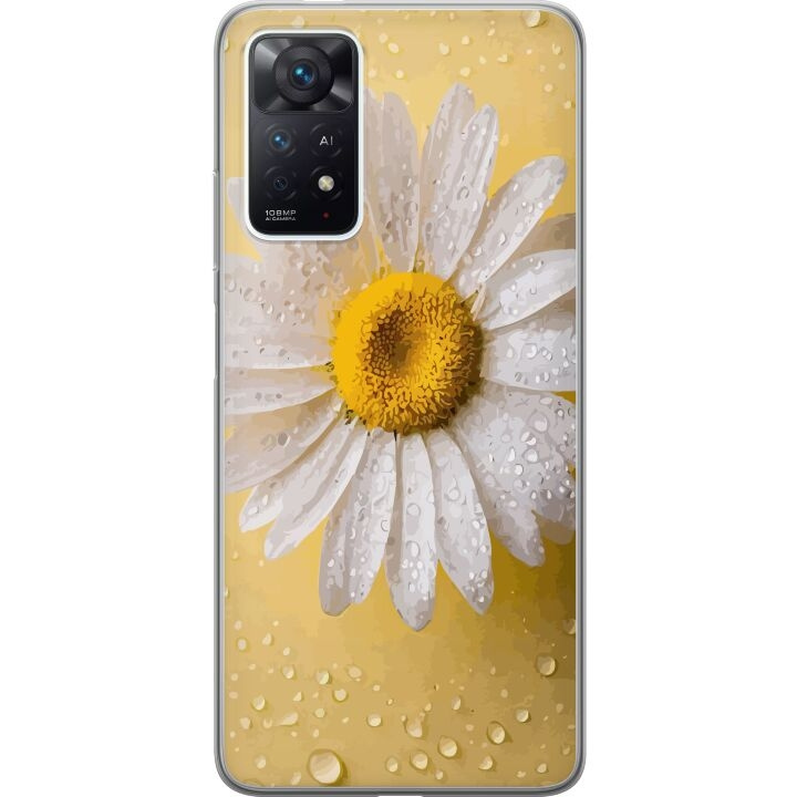 Mobile case for Xiaomi Redmi Note 11 Pro with Porslinsblomma design in the group SMARTPHONE & TABLETS / Phone cases / Xiaomi at TP E-commerce Nordic AB (A66113)