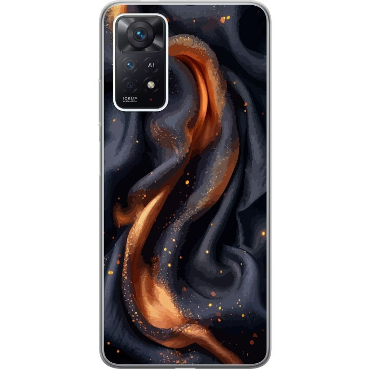 Mobile case for Xiaomi Redmi Note 11 Pro with Fiery silk design in the group SMARTPHONE & TABLETS / Phone cases / Xiaomi at TP E-commerce Nordic AB (A66114)