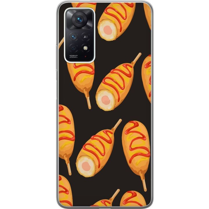 Mobile case for Xiaomi Redmi Note 11 Pro with Chicken drumstick design in the group SMARTPHONE & TABLETS / Phone cases / Xiaomi at TP E-commerce Nordic AB (A66122)