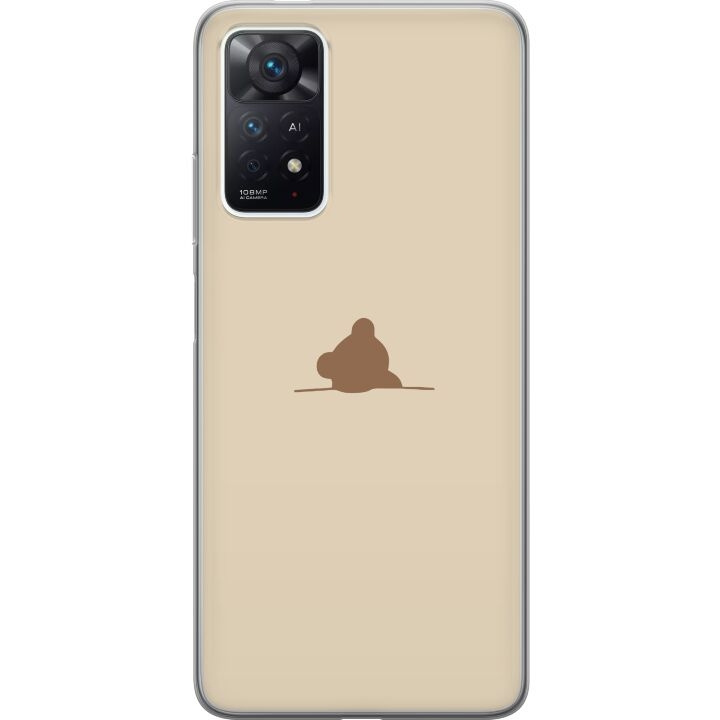 Mobile case for Xiaomi Redmi Note 11 Pro with Nalle design in the group SMARTPHONE & TABLETS / Phone cases / Xiaomi at TP E-commerce Nordic AB (A66133)