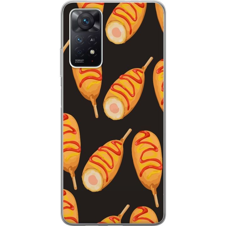 Mobile case for Xiaomi Redmi Note 11 Pro 5G with Chicken drumstick design in the group SMARTPHONE & TABLETS / Phone cases / Xiaomi at TP E-commerce Nordic AB (A66176)