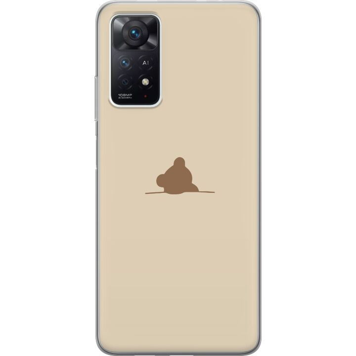 Mobile case for Xiaomi Redmi Note 11 Pro 5G with Nalle design in the group SMARTPHONE & TABLETS / Phone cases / Xiaomi at TP E-commerce Nordic AB (A66187)