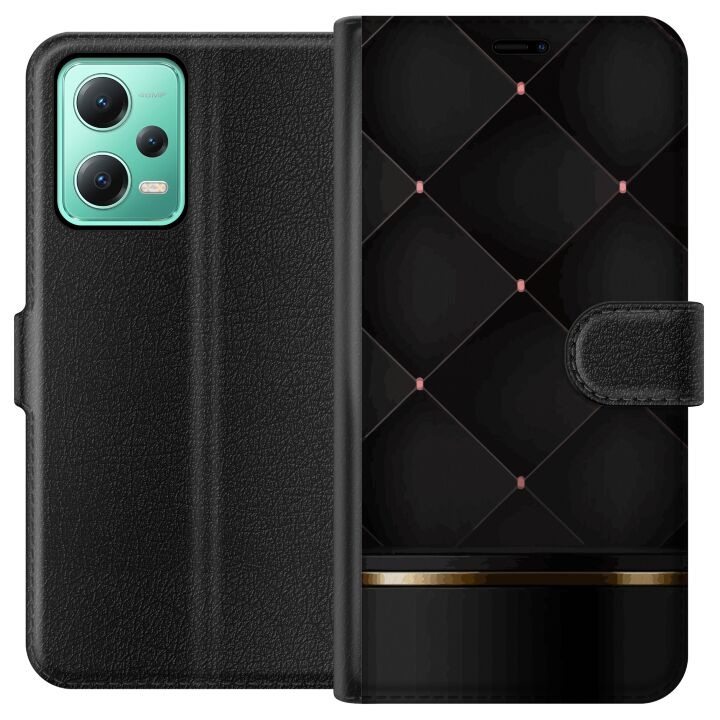 Wallet case for Xiaomi Redmi Note 12 with Luxury line design in the group SMARTPHONE & TABLETS / Phone cases / Xiaomi at TP E-commerce Nordic AB (A66236)