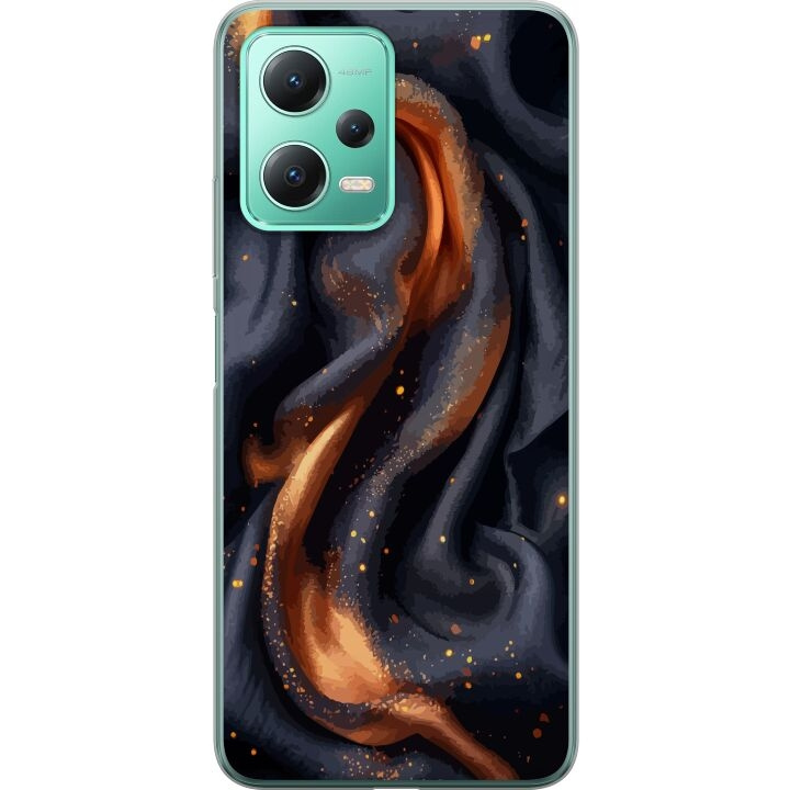 Mobile case for Xiaomi Redmi Note 12 with Fiery silk design in the group SMARTPHONE & TABLETS / Phone cases / Xiaomi at TP E-commerce Nordic AB (A66249)