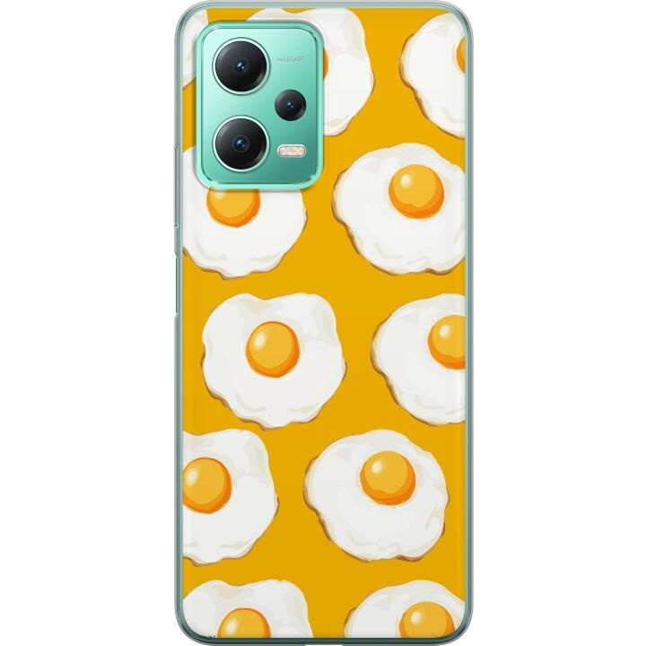 Mobile case for Xiaomi Redmi Note 12 with Fried egg design in the group SMARTPHONE & TABLETS / Phone cases / Xiaomi at TP E-commerce Nordic AB (A66250)