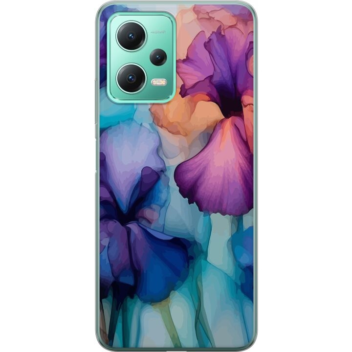 Mobile case for Xiaomi Redmi Note 12 with Magical flowers design in the group SMARTPHONE & TABLETS / Phone cases / Xiaomi at TP E-commerce Nordic AB (A66251)