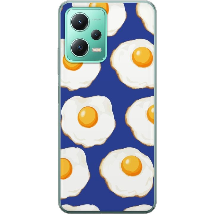 Mobile case for Xiaomi Redmi Note 12 with Fried eggs design in the group SMARTPHONE & TABLETS / Phone cases / Xiaomi at TP E-commerce Nordic AB (A66254)