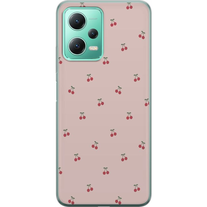 Mobile case for Xiaomi Redmi Note 12 with Cherry design in the group SMARTPHONE & TABLETS / Phone cases / Xiaomi at TP E-commerce Nordic AB (A66255)