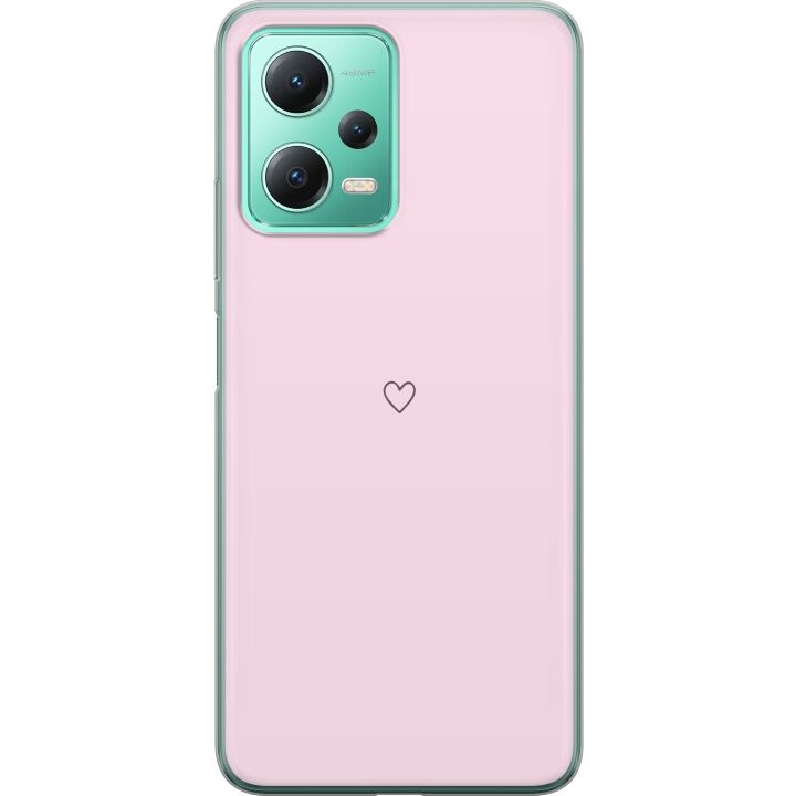 Mobile case for Xiaomi Redmi Note 12 with Heart design in the group SMARTPHONE & TABLETS / Phone cases / Xiaomi at TP E-commerce Nordic AB (A66267)