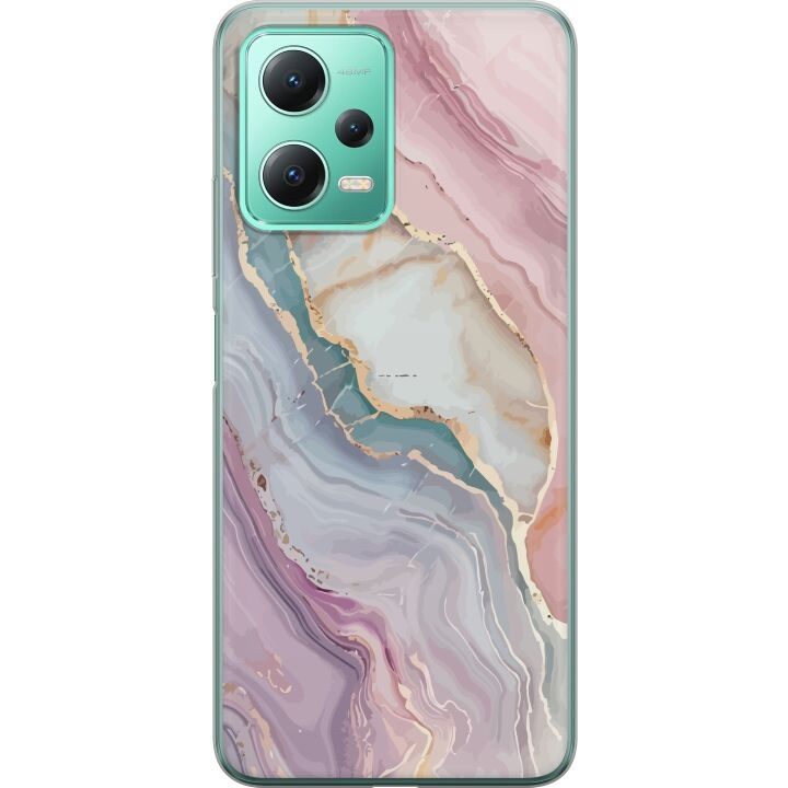 Mobile case for Xiaomi Redmi Note 12 with Marble design in the group SMARTPHONE & TABLETS / Phone cases / Xiaomi at TP E-commerce Nordic AB (A66270)