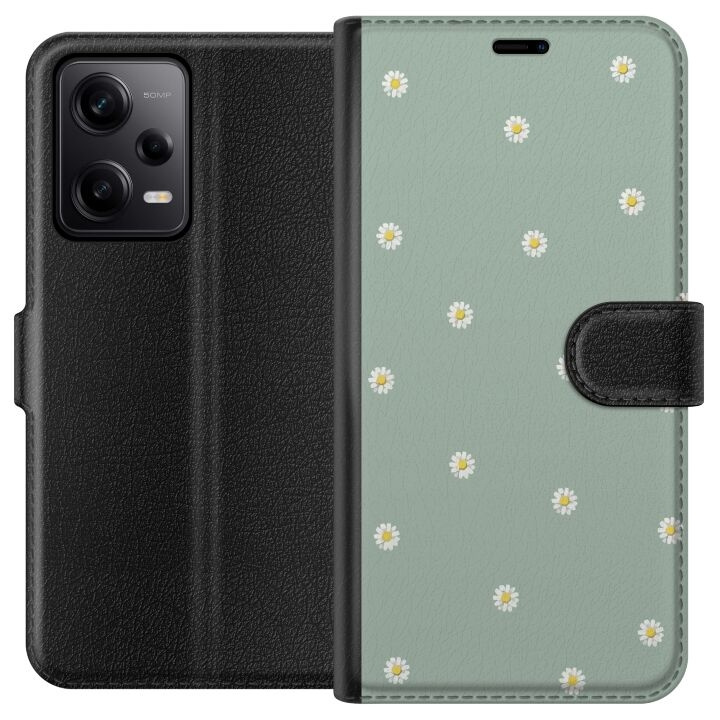 Wallet case for Xiaomi Redmi Note 12 Pro with Priest\'s collars design in the group SMARTPHONE & TABLETS / Phone cases / Xiaomi at TP E-commerce Nordic AB (A66279)