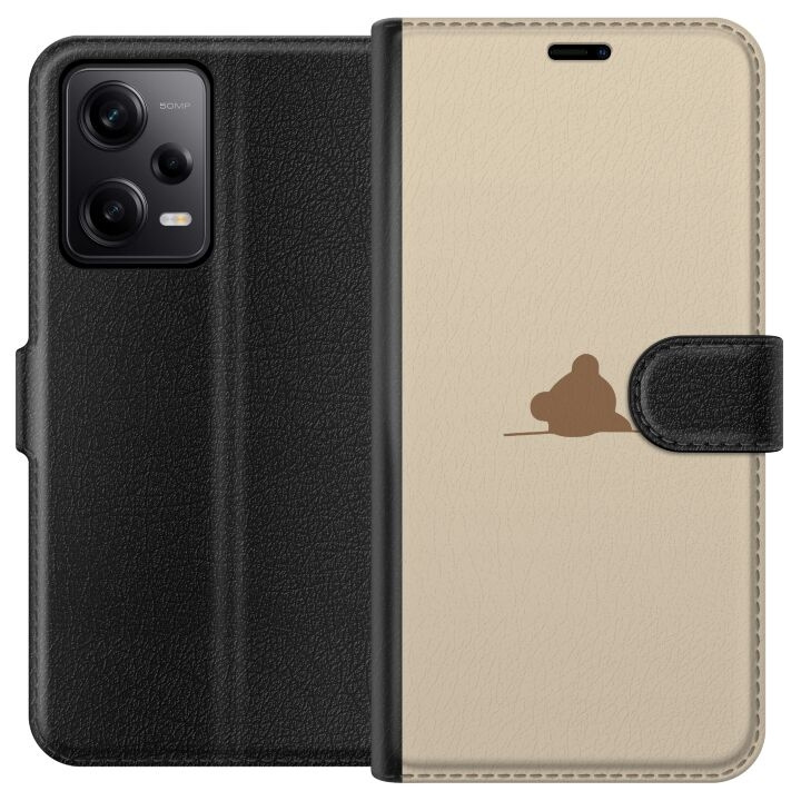 Wallet case for Xiaomi Redmi Note 12 Pro with Nalle design in the group SMARTPHONE & TABLETS / Phone cases / Xiaomi at TP E-commerce Nordic AB (A66295)