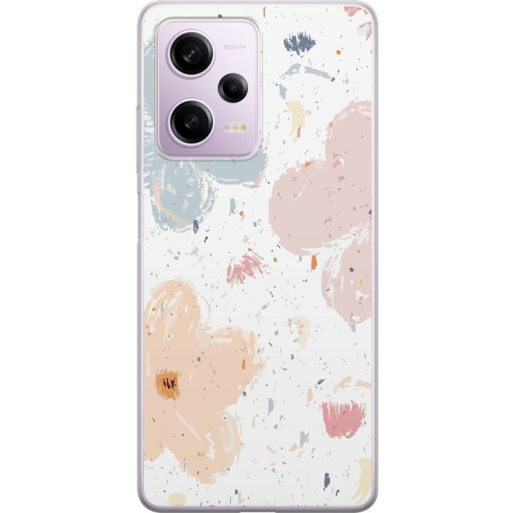 Mobile case for Xiaomi Redmi Note 12 Pro with Flowers design in the group SMARTPHONE & TABLETS / Phone cases / Xiaomi at TP E-commerce Nordic AB (A66314)