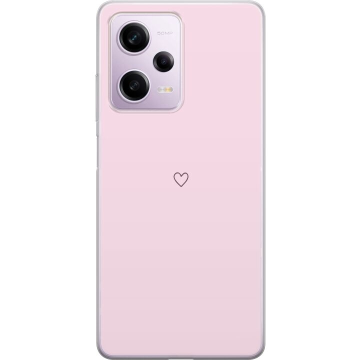 Mobile case for Xiaomi Redmi Note 12 Pro with Heart design in the group SMARTPHONE & TABLETS / Phone cases / Xiaomi at TP E-commerce Nordic AB (A66321)