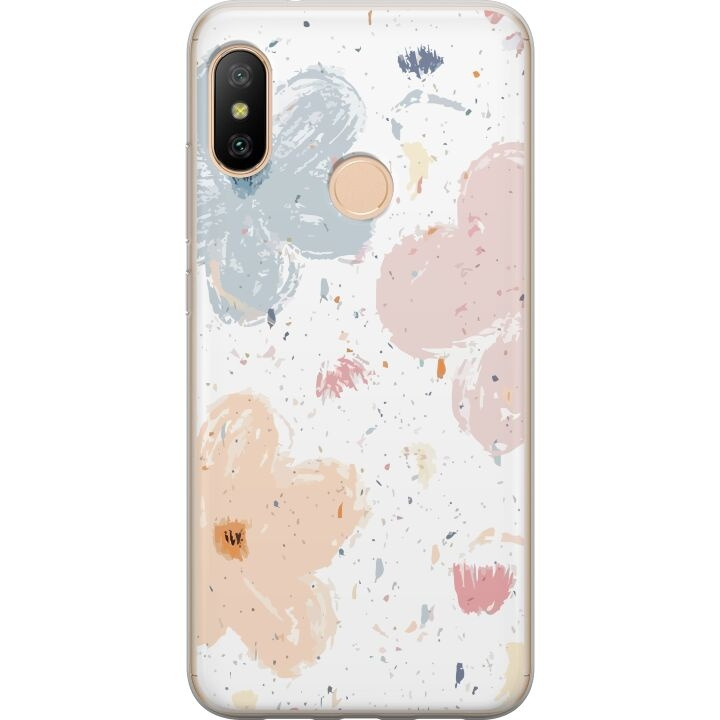 Mobile case for Xiaomi Redmi 6 Pro with Flowers design in the group SMARTPHONE & TABLETS / Phone cases / Xiaomi at TP E-commerce Nordic AB (A66449)