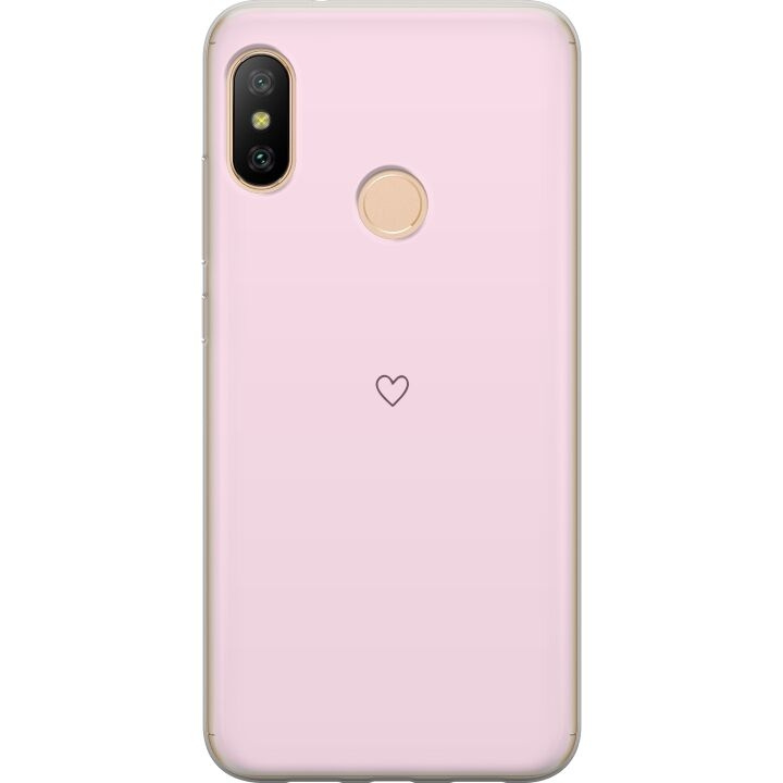 Mobile case for Xiaomi Redmi 6 Pro with Heart design in the group SMARTPHONE & TABLETS / Phone cases / Xiaomi at TP E-commerce Nordic AB (A66456)