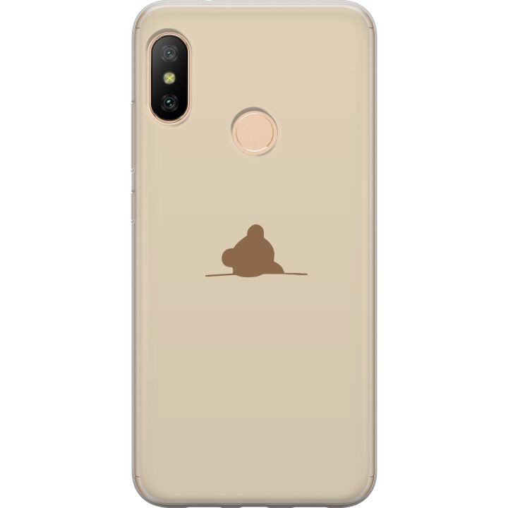 Mobile case for Xiaomi Redmi 6 Pro with Nalle design in the group SMARTPHONE & TABLETS / Phone cases / Xiaomi at TP E-commerce Nordic AB (A66457)