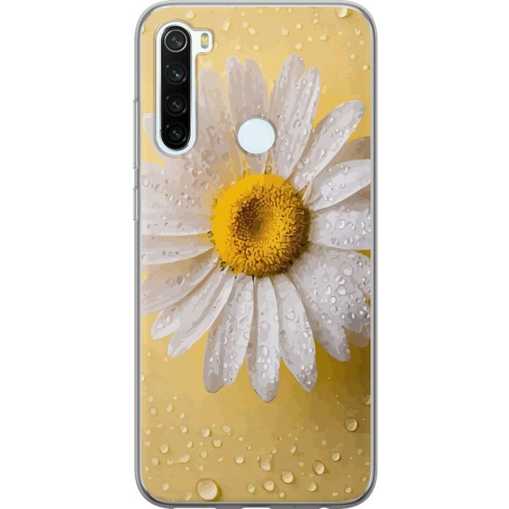 Mobile case for Xiaomi Redmi Note 8 with Porslinsblomma design in the group SMARTPHONE & TABLETS / Phone cases / Xiaomi at TP E-commerce Nordic AB (A66464)