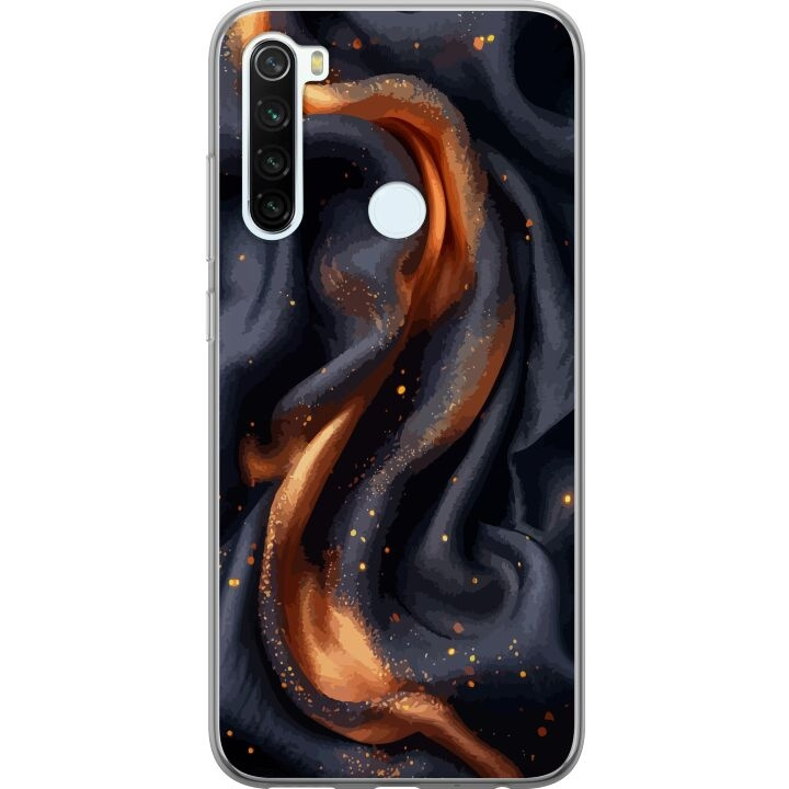 Mobile case for Xiaomi Redmi Note 8 with Fiery silk design in the group SMARTPHONE & TABLETS / Phone cases / Xiaomi at TP E-commerce Nordic AB (A66465)