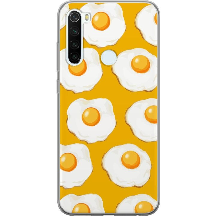 Mobile case for Xiaomi Redmi Note 8 with Fried egg design in the group SMARTPHONE & TABLETS / Phone cases / Xiaomi at TP E-commerce Nordic AB (A66466)