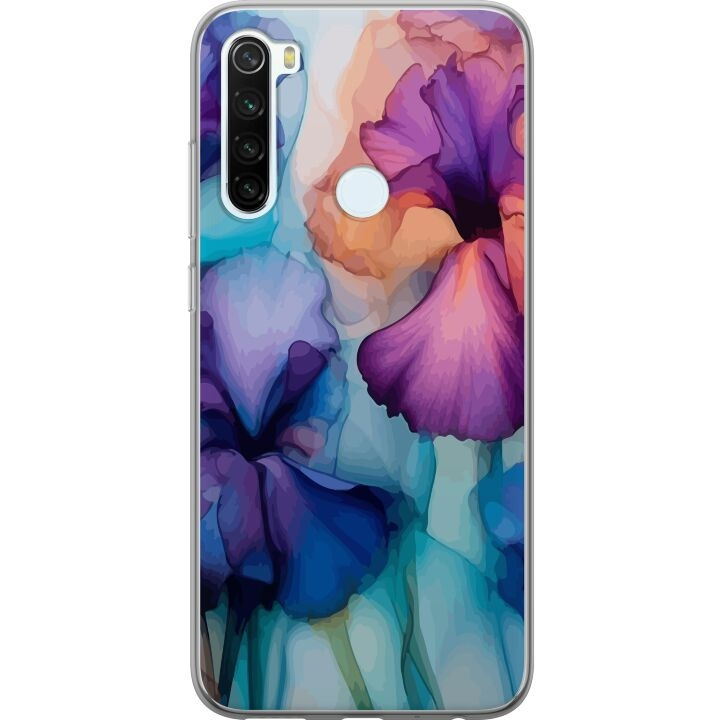 Mobile case for Xiaomi Redmi Note 8 with Magical flowers design in the group SMARTPHONE & TABLETS / Phone cases / Xiaomi at TP E-commerce Nordic AB (A66467)