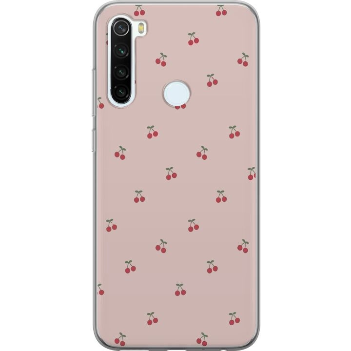 Mobile case for Xiaomi Redmi Note 8 with Cherry design in the group SMARTPHONE & TABLETS / Phone cases / Xiaomi at TP E-commerce Nordic AB (A66471)