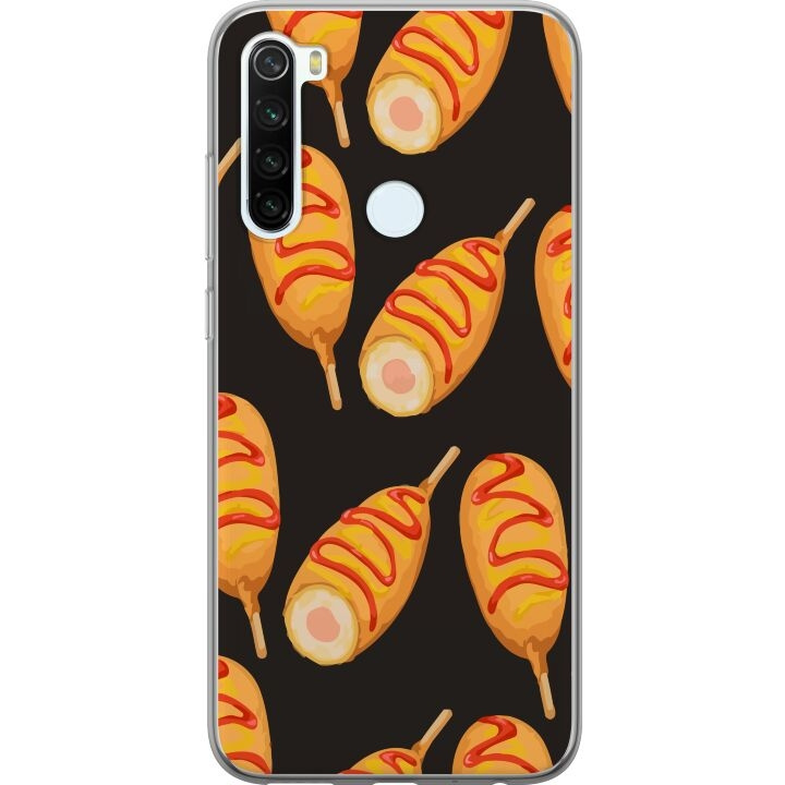 Mobile case for Xiaomi Redmi Note 8 with Chicken drumstick design in the group SMARTPHONE & TABLETS / Phone cases / Xiaomi at TP E-commerce Nordic AB (A66473)